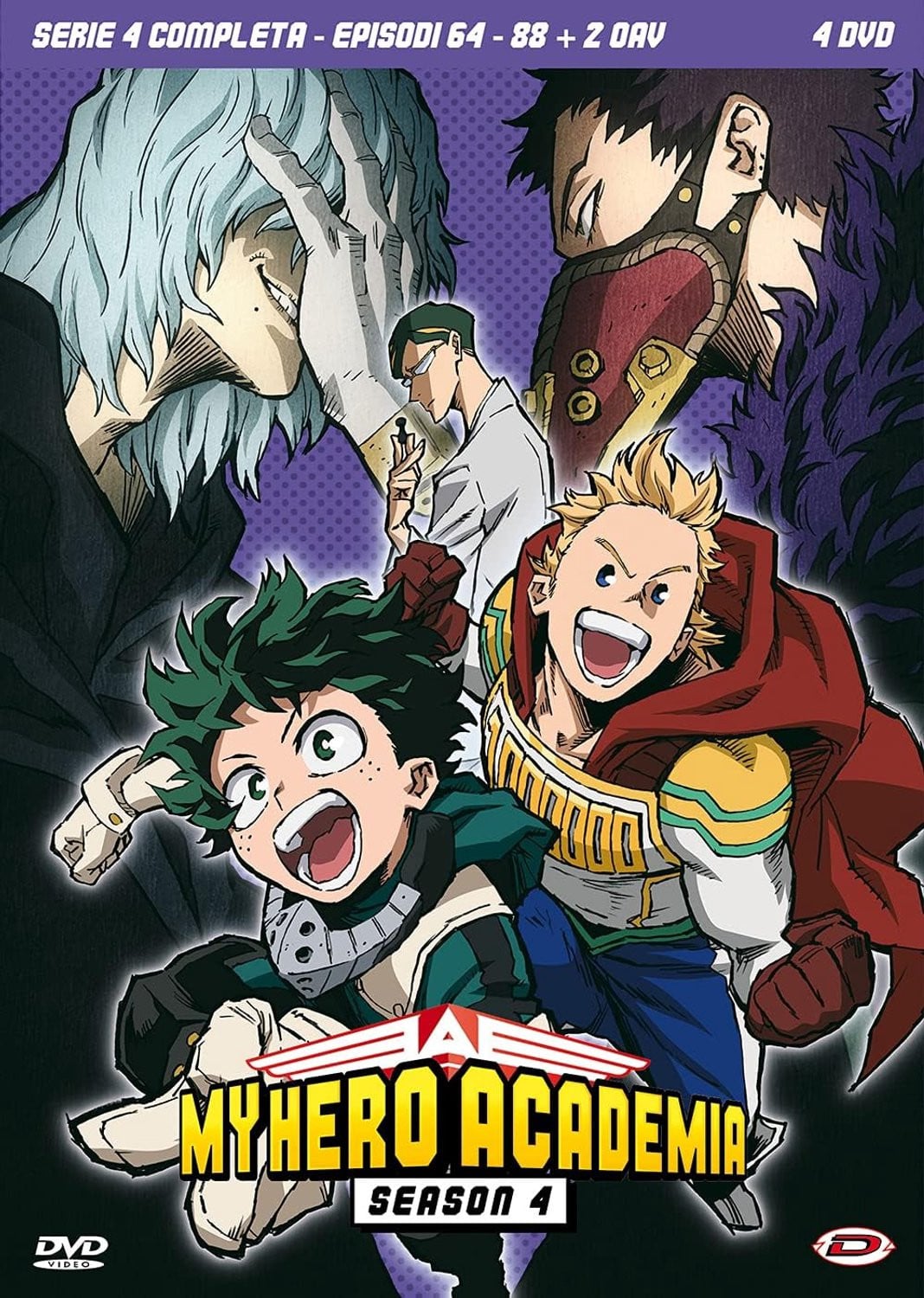 My Hero Academia Seizoen 4 Box 4 DVD - Complete Serie