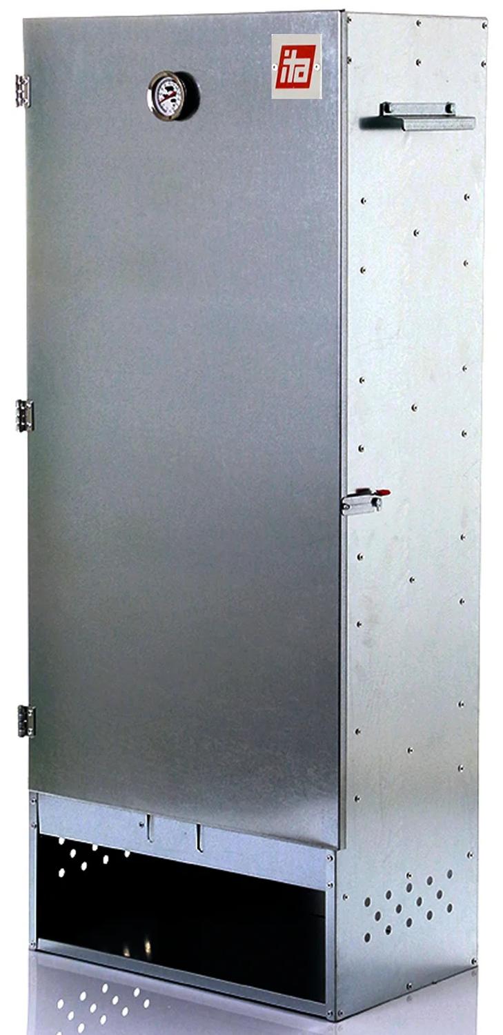 ITA Räucherofen 7003 - Premium XL Räucherschrank mit 3 Etagen 111 cm - Legierter Stahl - Smoker - Qualität EU Direkt vom Hersteller