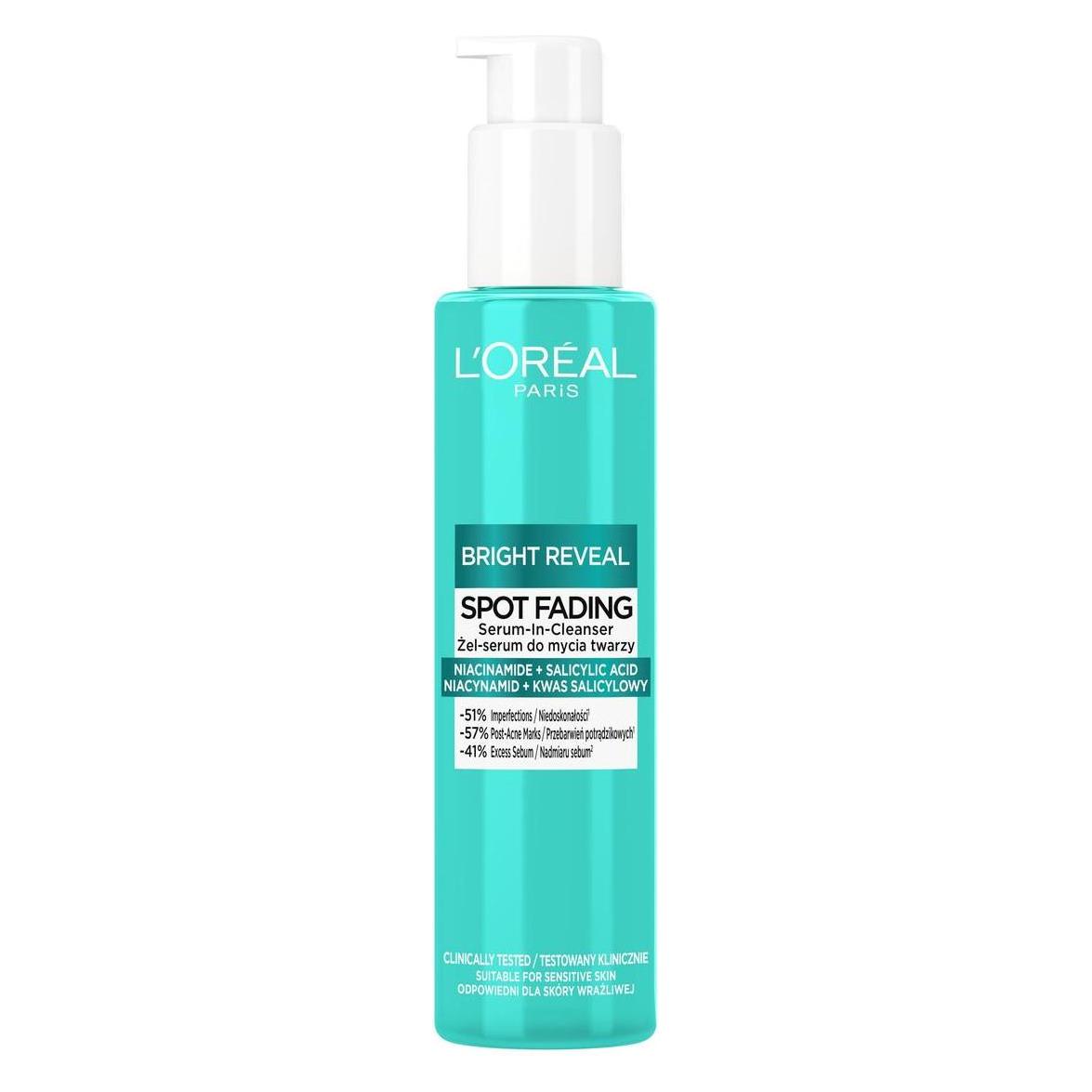 L'Oréal Paris L'Oreal Bright Reveal Face Wash Gel-Serum 150Ml (Reinigungsgel, 150 ml) (42817165)