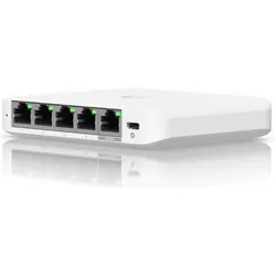 Ubiquiti Flex Mini 2.5G (5 Ports), Netzwerk Switch, Weiss