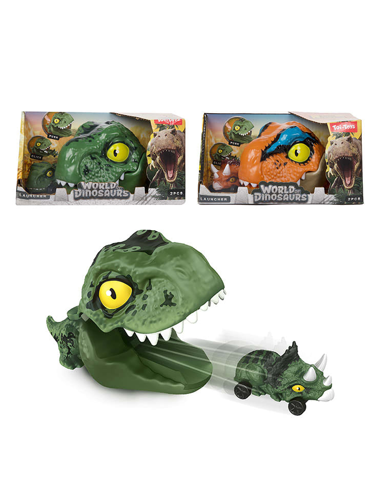 Toi-Toys Dino-Auto mt Dino-Shooter - ab 3 Jahren (Überraschungsprodukt) - onesize