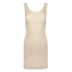 Magic Tone Your Body Tank Dress Beige Small Damen