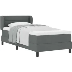 vidaXL, Boxspringbett, Catardorf (Linien-Design) (90 x 190 cm)