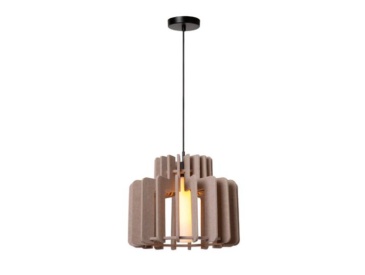 Lucide ROLLO - Hanglamp - 1xE27 - Taupe