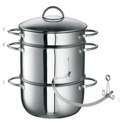 Rohe Germany Multi-Dampfentsafter Ravenna, 25 cm, Edelstahl