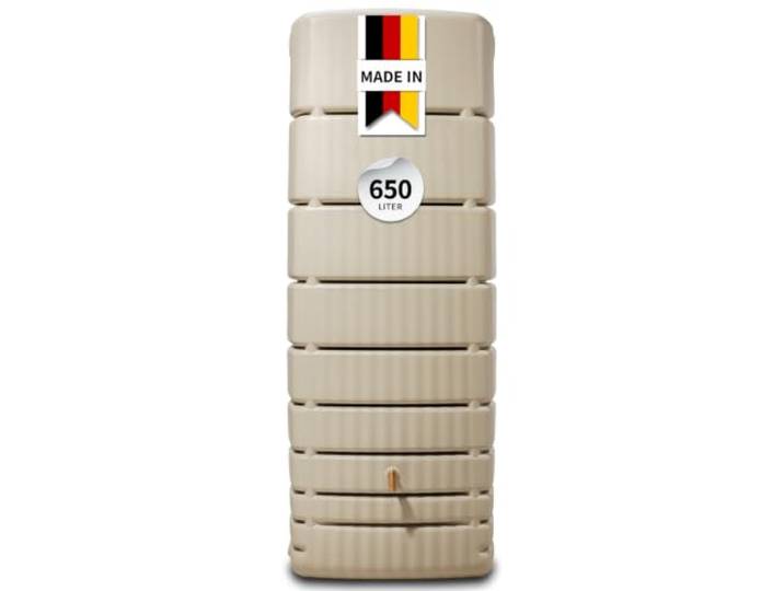4rain SLIM Wandtank 650 liter zandbeige