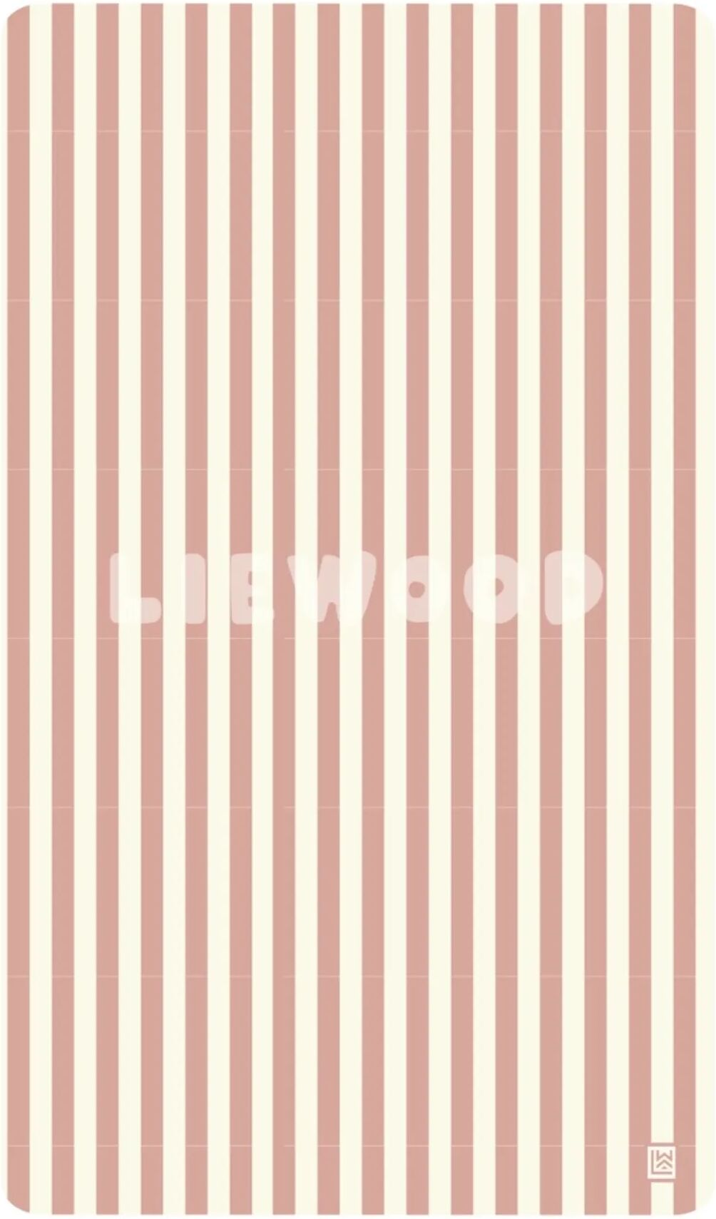 Liewood Serviette de plage Summer Coral blush/crème taille unique