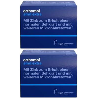 Orthomol AMD extra Kapseln 2x 2x120 St