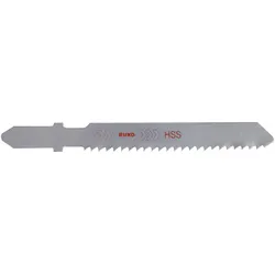 RUKO 5x Stichsägeblatt 8011 HSS blank gewellt - 3218011