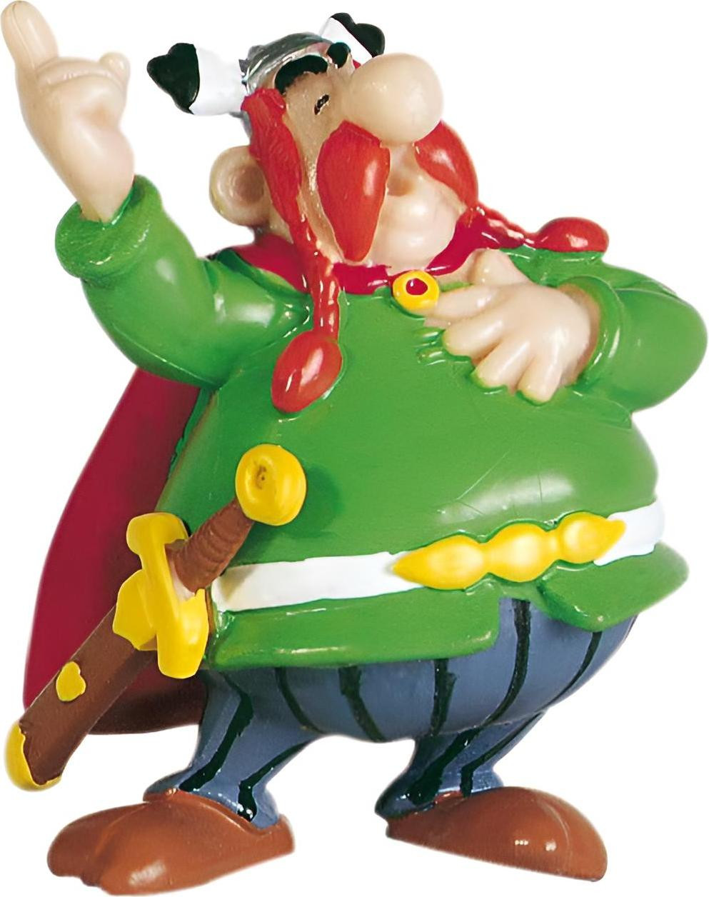 Plastoy Asterix figuur Majestix de chef 6 cm