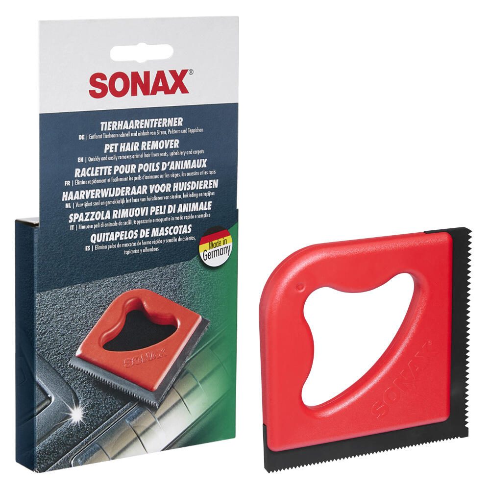 SONAX Tierhaarbürste rot, 1 St. 04978000