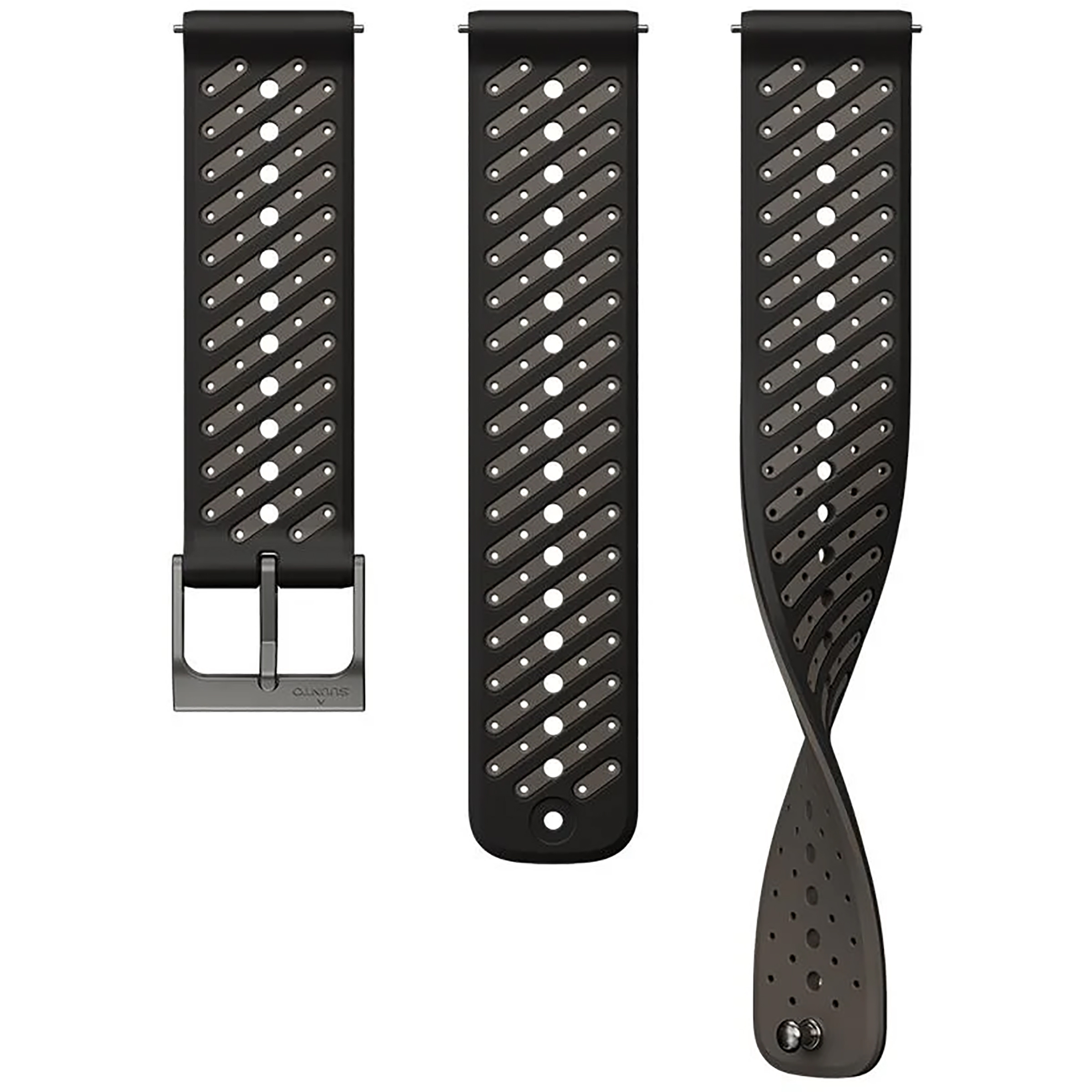 Suunto 22 Athletic 9 Silikon Armband Zubehör GPS & Uhren strap black Größe S+M