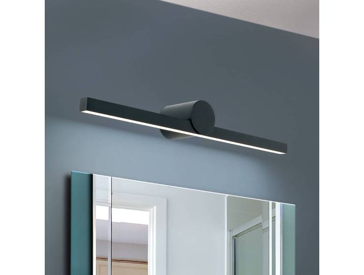 ORION Wandleuchte Beauty, schwarz, für Badezimmer, Aluminium, Modern