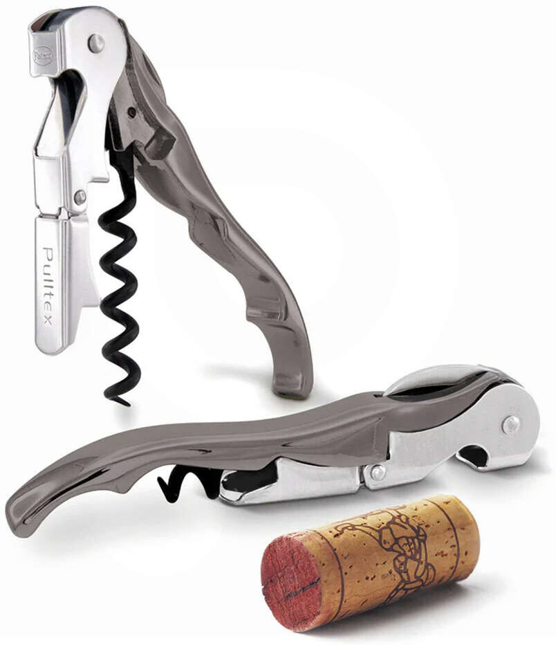 Pulltex Cavatappi Pulltap's Classic Luxury con custodia in pelle