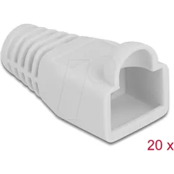 DELOCK 86727 - Knickschutztülle für RJ45, grau, 20 Stück