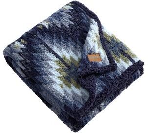 Wrangler Printed Ultra Soft Plush Fleece Throw Blanket (50x60)