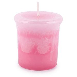 pajoma Duftkerzen 93001, Rosenblüten, Marmorvotivkerze, 55g