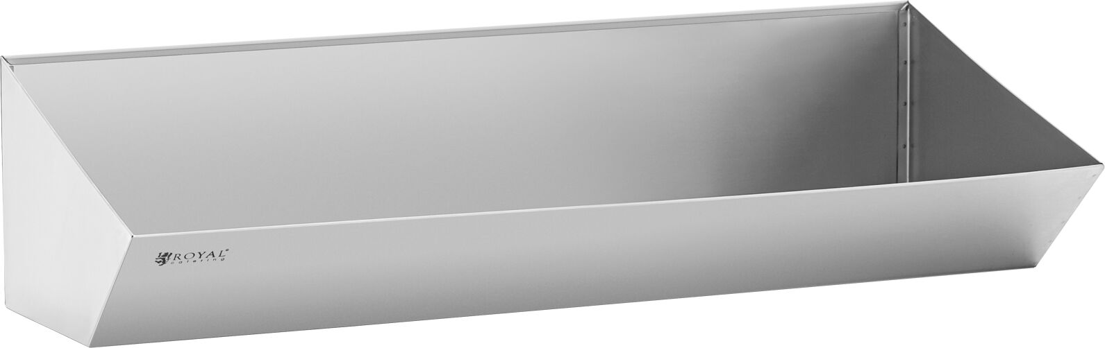 Edelstahl-Pommeswanne - 80 x 30 cm - spülmaschinenfest - Royal Catering