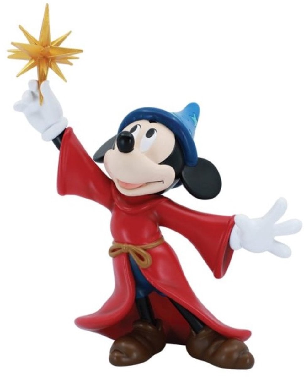 Disney Showcase Collection Mickey Mouse Fantasia 85th Anniversary beeldje voor op tafel