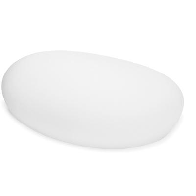 LED Solarleuchte OTTO HOME "Eellin, LED-Solar Steinleuchte", weiß, B:50cm H:19,5cm L:36cm, Leuchten, mit Erdspieß