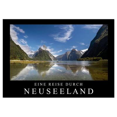 Eine Reise durch Neuseeland (Tischkalender 2026 DIN A5 quer), CALVENDO Monatskalender