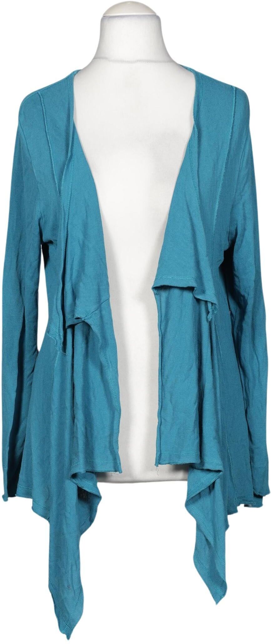 Sara Lindholm Damen Strickjacke, Türkis, Gr. L, Viskose - Second Hand