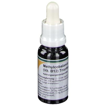 Methylcobalamin Vitamin B12 Tropfen 20 ml