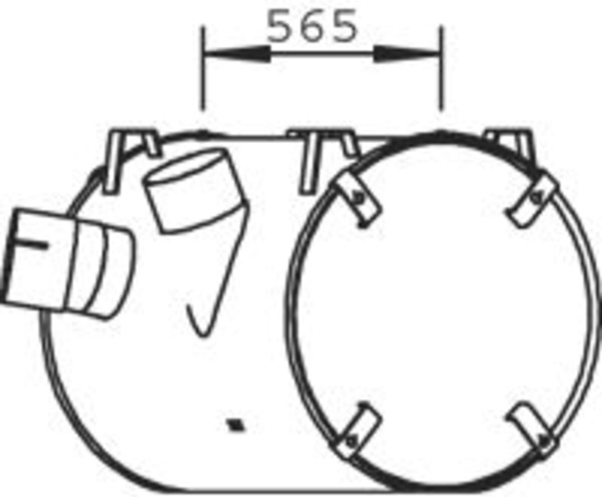 Endschalldämpfer DINEX DIN51304