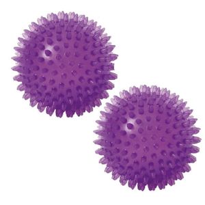 Togu Igelball Noppenball Set, Ø 9cm, amethyst, 2 Stück