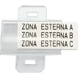 Brady, Kabelverbindung Zubehör, Träger für Kennzeichnungen mit den Abmessungen 15 x 27 mm