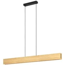 EGLO LED-Pendelleuchte Anchorena-Z Holz