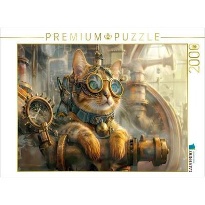 CALVENDO Puzzle Steampunk | 2000 Teile Lege-Größe 90x67cm Foto-Puzzle für glückliche Stunden