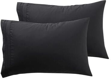 All Categories Goods Nymbus Microfiber Pillowcases Set Of Soft Hotel Quality Pillowcases Standard Or King black standard queen