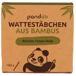 pandoo Bambus Wattestäbchen natur (100St)
