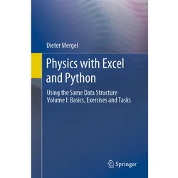 Physics with Excel and Python, Fachbücher von Dieter Mergel