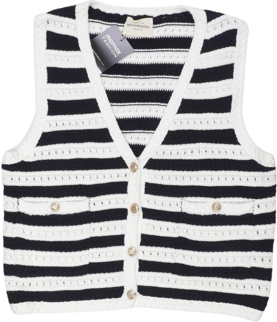 Petite Mendigote Paris Damen Weste, Mehrfarbig, Gr. XS, Baumwolle - Second Hand