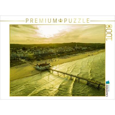 CALVENDO Puzzle Ein Motiv aus dem Kalender Die Ostsee von oben, Mecklenburg-Vorpommern | 1000 Teile Lege-Größe 64x48cm Foto-Puzzle für glückliche