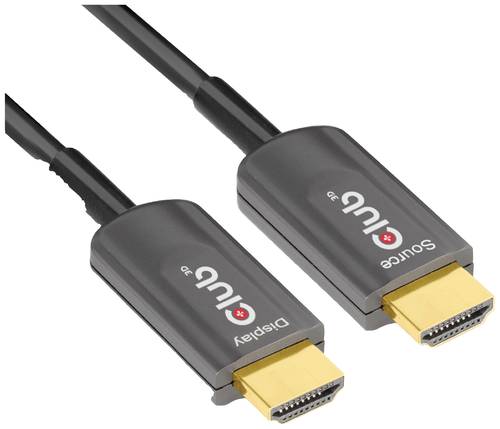Club3D HDMI Anschlusskabel HDMI-A Stecker 20.00m Schwarz CAC-1379 HDMI-Kabel