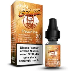 GZUZ Peach Ice NicSalt Liquid 10ml / 20mg