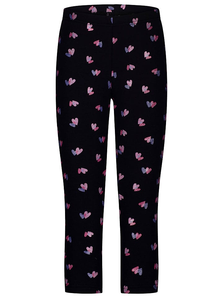 Salt and Pepper Leggings in Schwarz - 128
