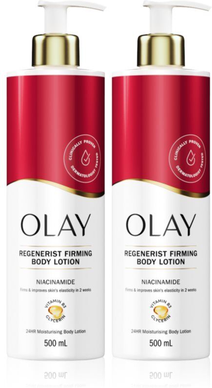 Olay Regenerist Firming Body Lotion set for the body
