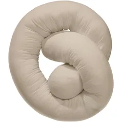 BORNINO HOME Nestchenschlange Musselin 14x180 cm, beige