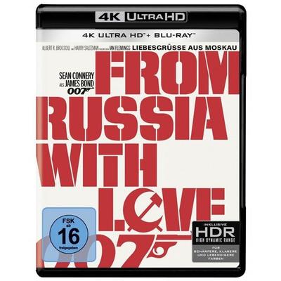 James Bond - Liebesgrüße aus Moskau (4K Ultra HD) + (Blu-ray), Blu-ray 4K