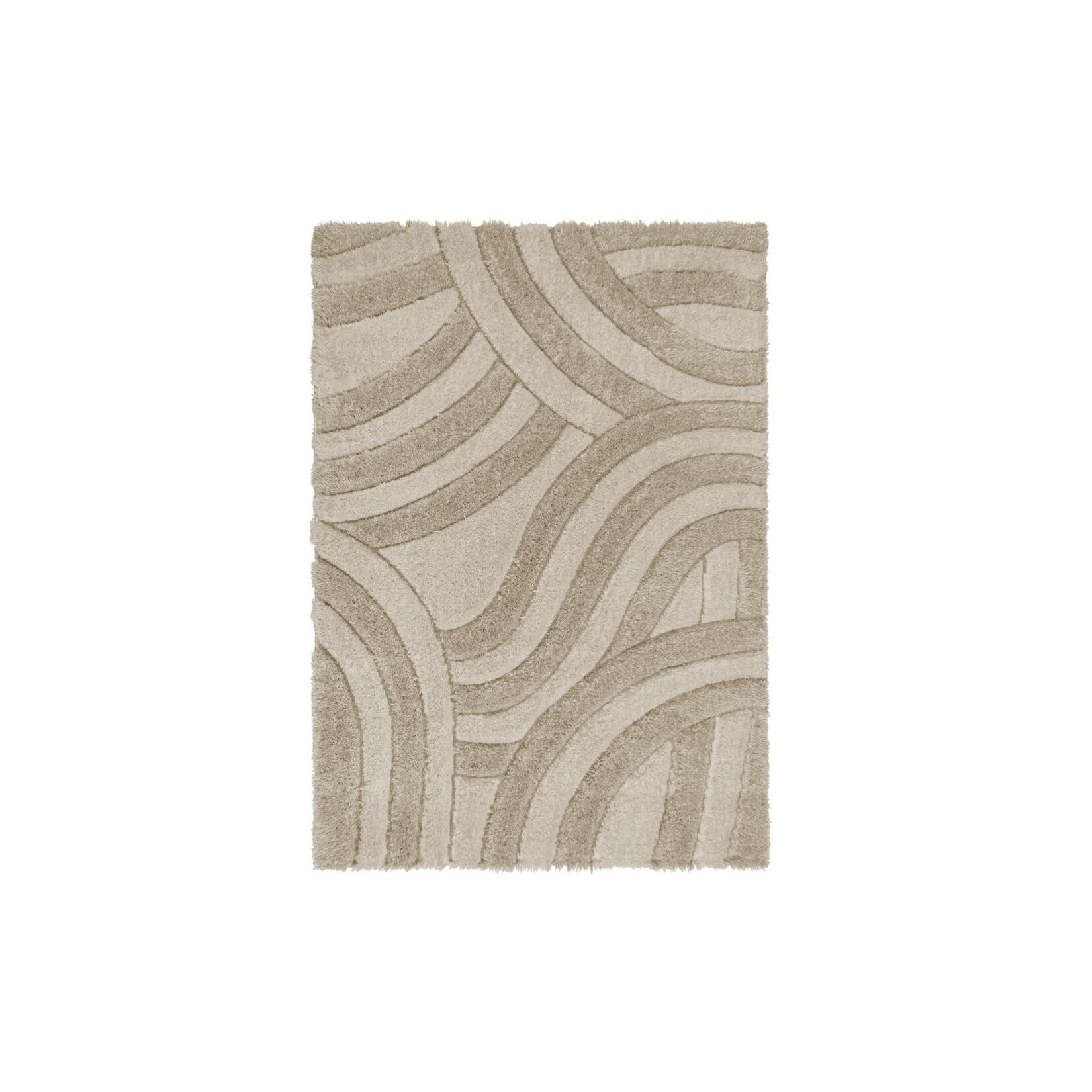 Teppich abstrakt Naturfarben 120 x 170 cm - NADD Kadima Design