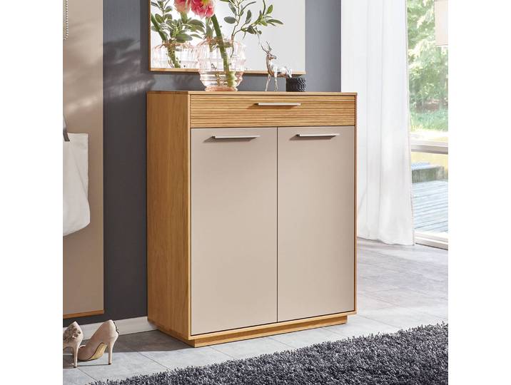 Kommode III 86cm Braun/Taupe