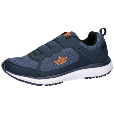 Slipper LICO "Freizeitschuh Arman Slipper", Herren, Gr. 46, blau, Synthetik, Schuhe Slipper