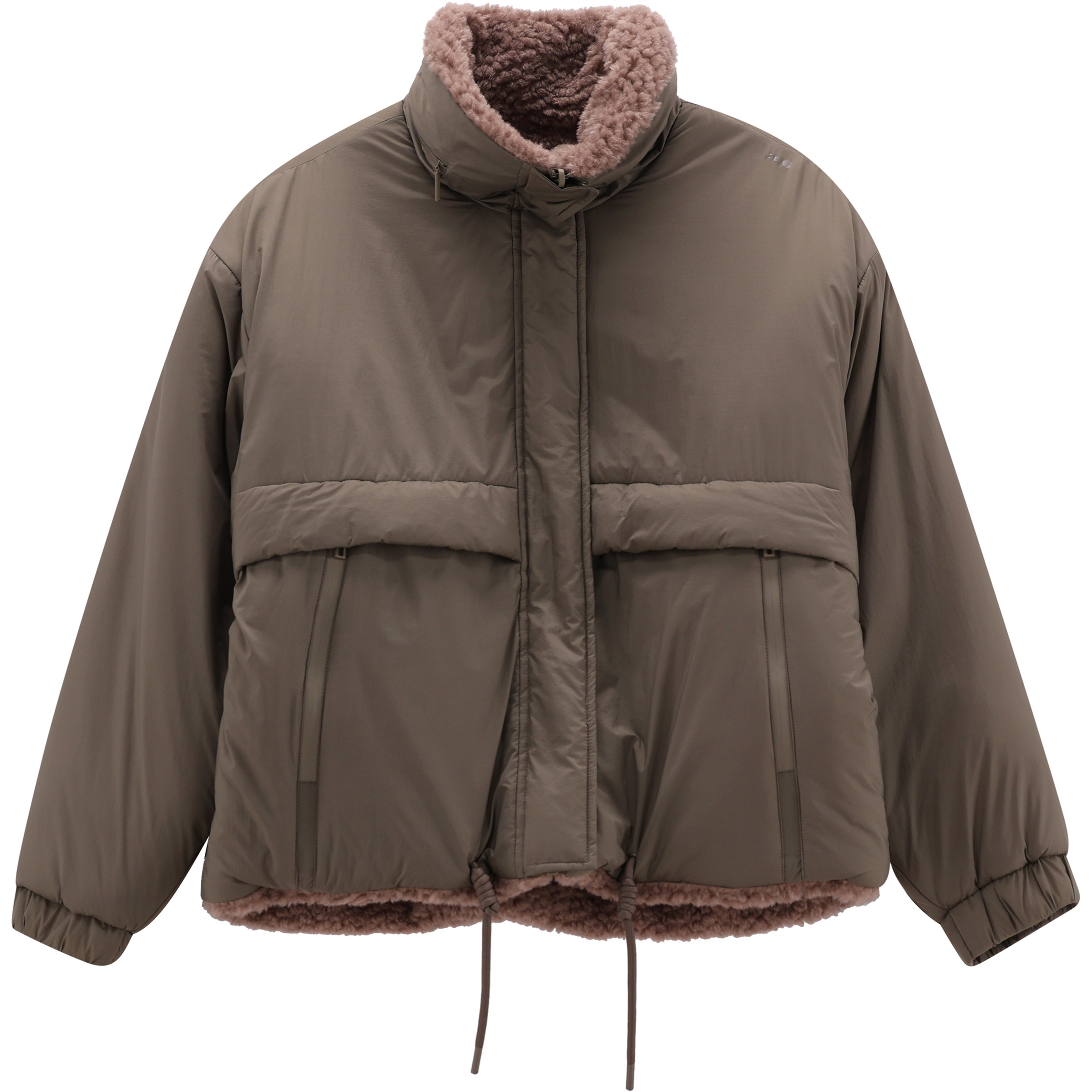 Jeanne Baret Inari Reversible Damen Isolationsjacke braun Größe S Lifestyle Isolierend Wasserabweisend