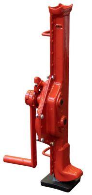 Schefer Stahlwinde SW100, manuell per Handkurbel, Traglast 10000 kg, Hubhöhe 390 mm, Ansatzhöhe 100 mm, Stahl