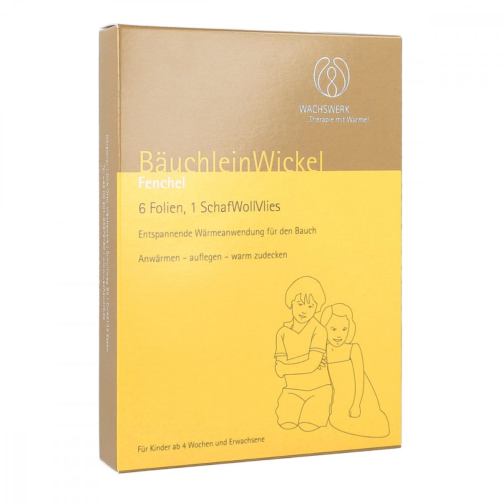Wachswerk Dirk Otto e.K. Bäuchlein Wickel Fenchel 2% Wachswerk 07781704