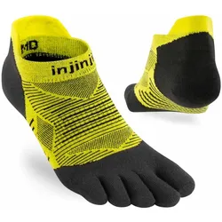 Injinji Unisex Run Lightweight No-Show gelb